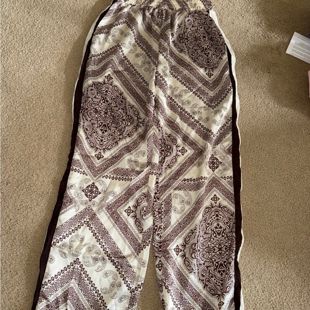 Elegant Paisley Women's Pants